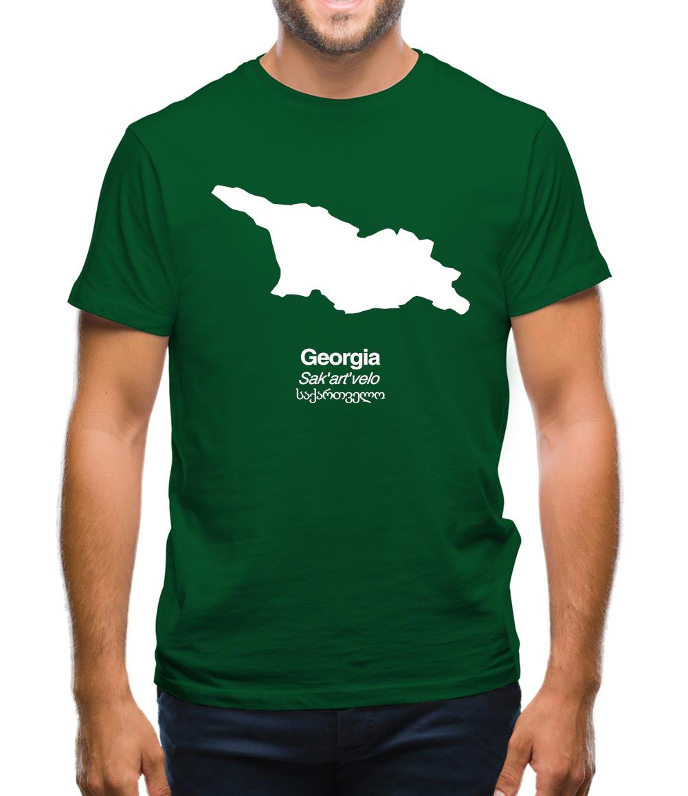 Georgia Silhouette Mens T-Shirt Georgia Silhouette Mens T-Shirt