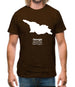 Georgia Silhouette Mens T-Shirt Georgia Silhouette Mens T-Shirt