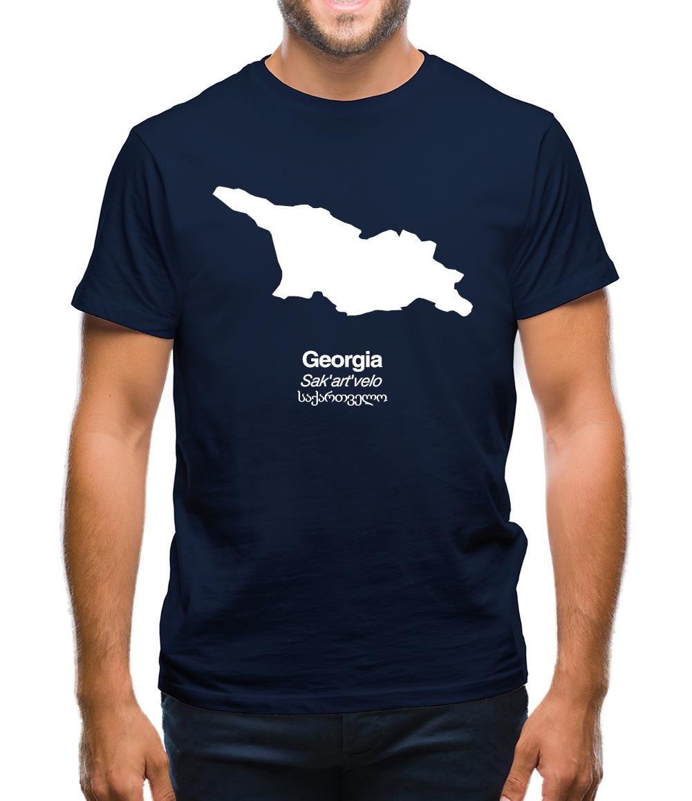 Georgia Silhouette Mens T-Shirt Georgia Silhouette Mens T-Shirt