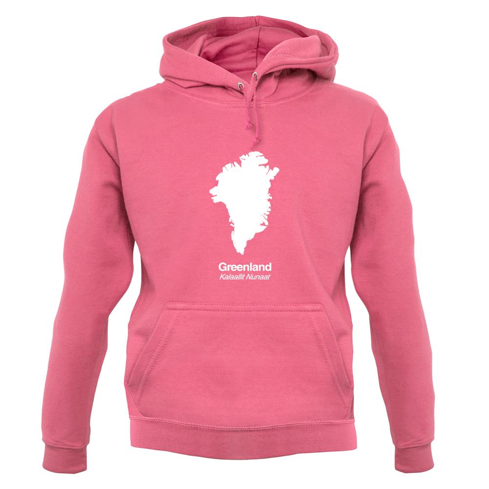 Greenland Silhouette unisex hoodie Greenland Silhouette unisex hoodie