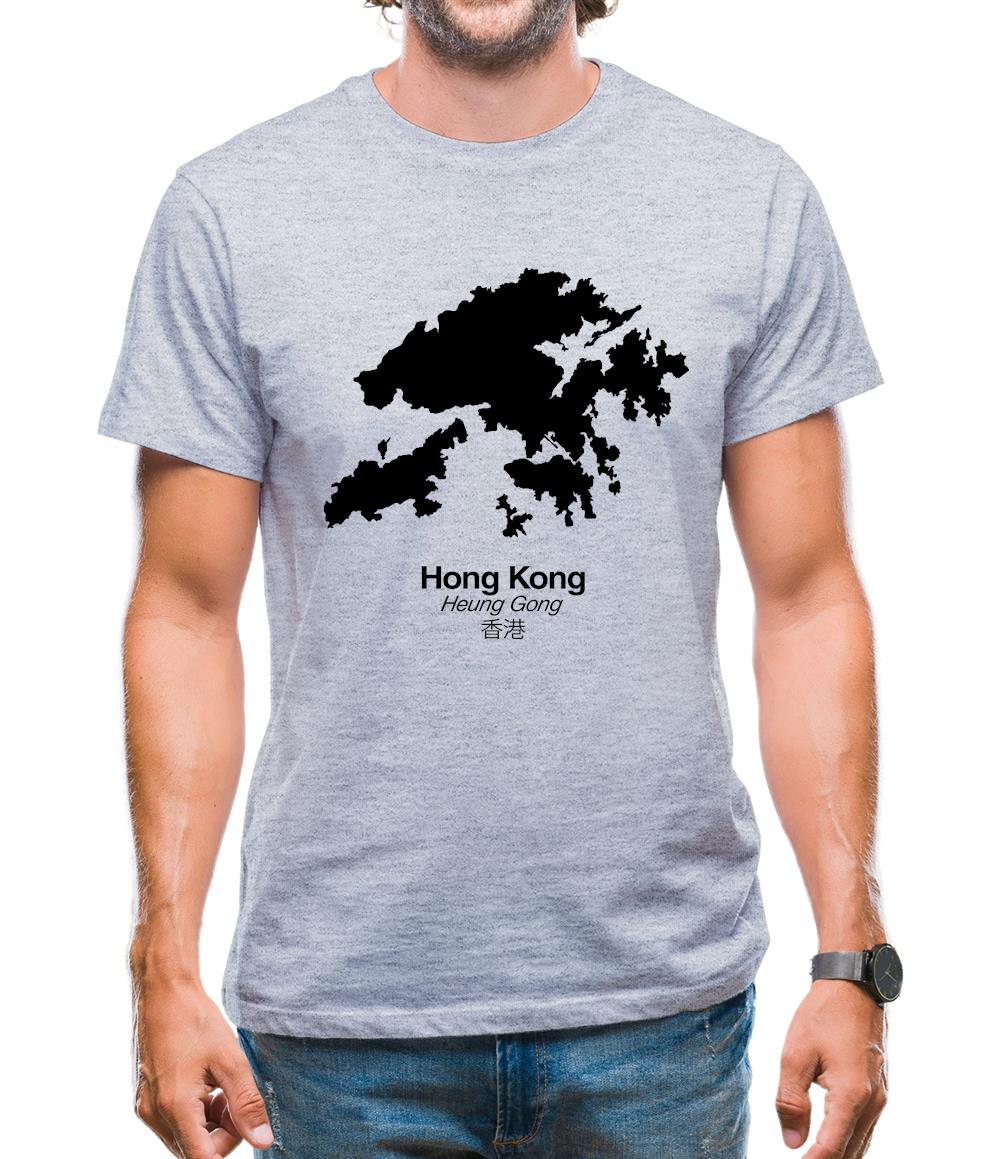Hong Kong Silhouette Mens T-Shirt Hong Kong Silhouette Mens T-Shirt