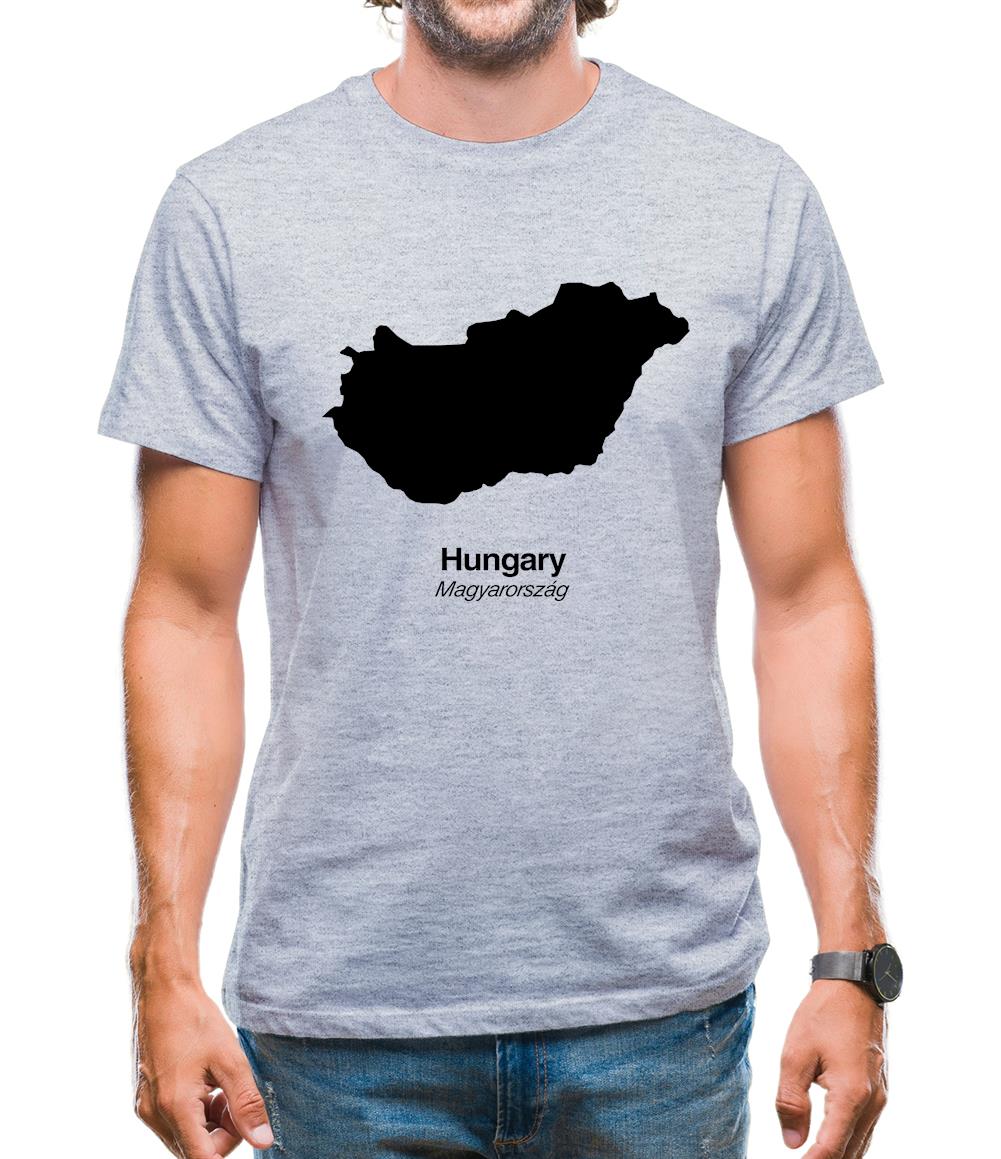 Hungary Silhouette Mens T-Shirt Hungary Silhouette Mens T-Shirt