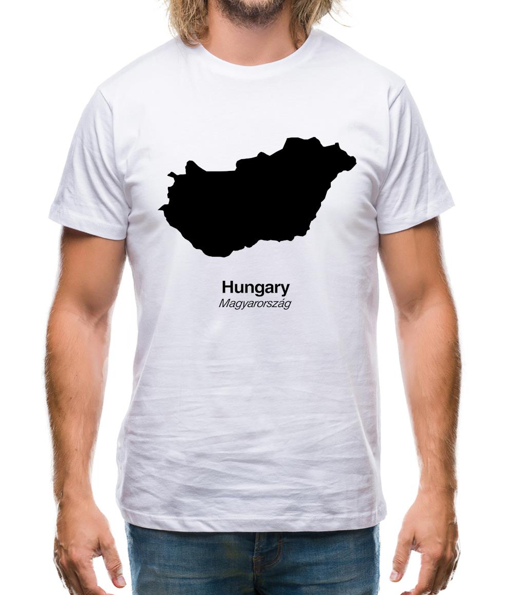 Hungary Silhouette Mens T-Shirt Hungary Silhouette Mens T-Shirt