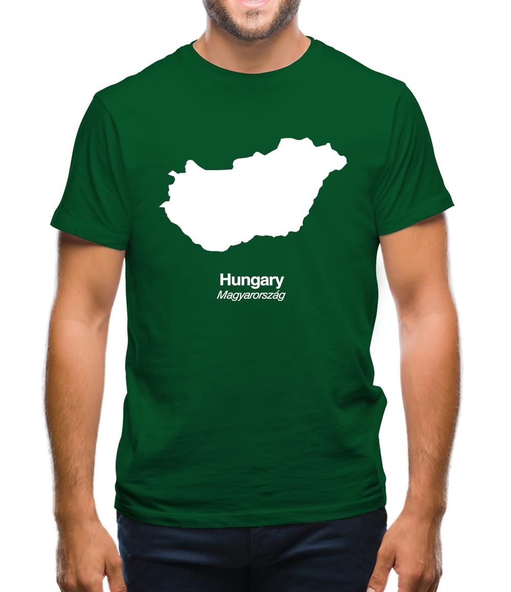 Hungary Silhouette Mens T-Shirt Hungary Silhouette Mens T-Shirt
