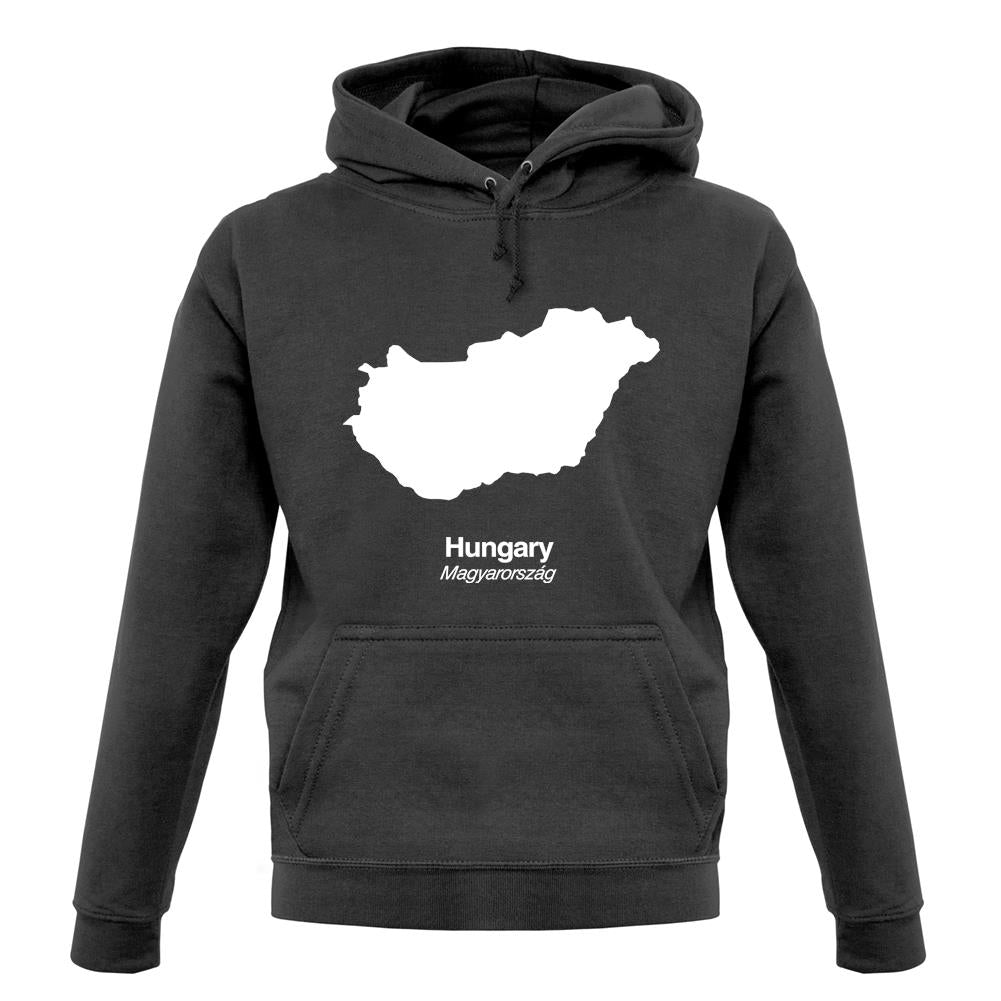 Hungary Silhouette unisex hoodie Hungary Silhouette unisex hoodie