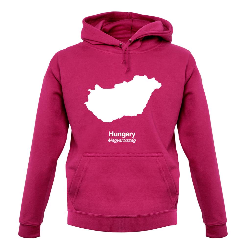 Hungary Silhouette unisex hoodie Hungary Silhouette unisex hoodie