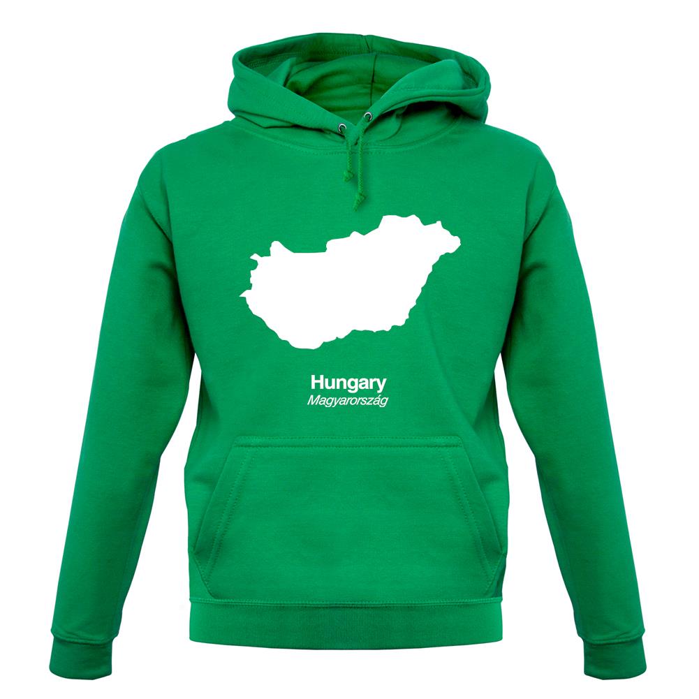 Hungary Silhouette unisex hoodie Hungary Silhouette unisex hoodie