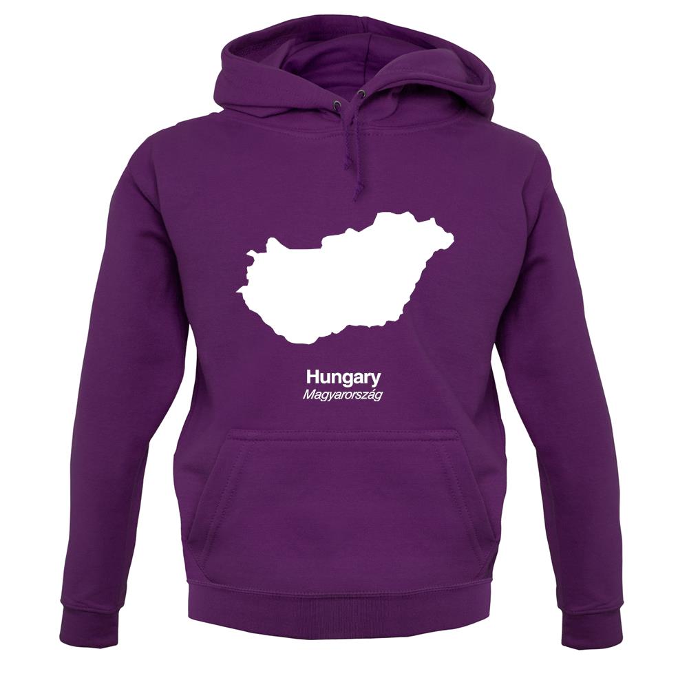 Hungary Silhouette unisex hoodie Hungary Silhouette unisex hoodie