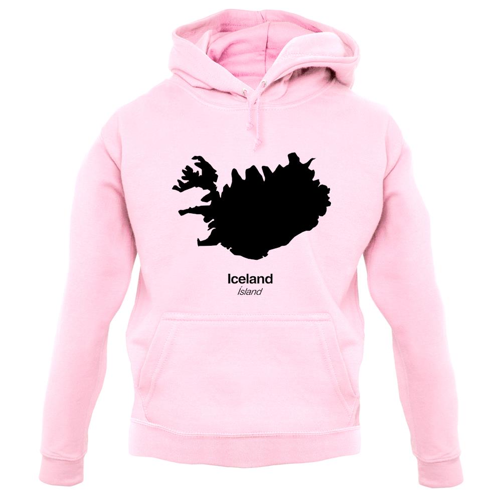 Iceland Silhouette unisex hoodie Iceland Silhouette unisex hoodie