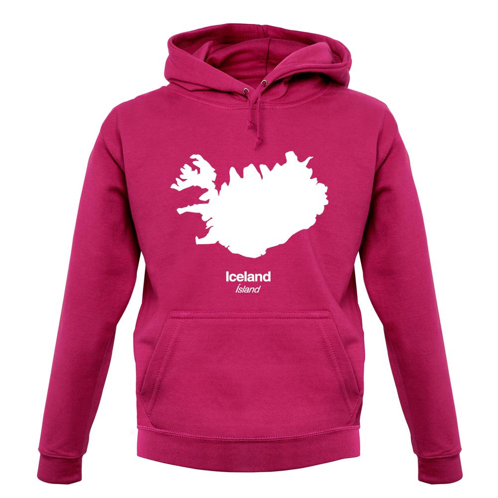 Iceland Silhouette unisex hoodie Iceland Silhouette unisex hoodie