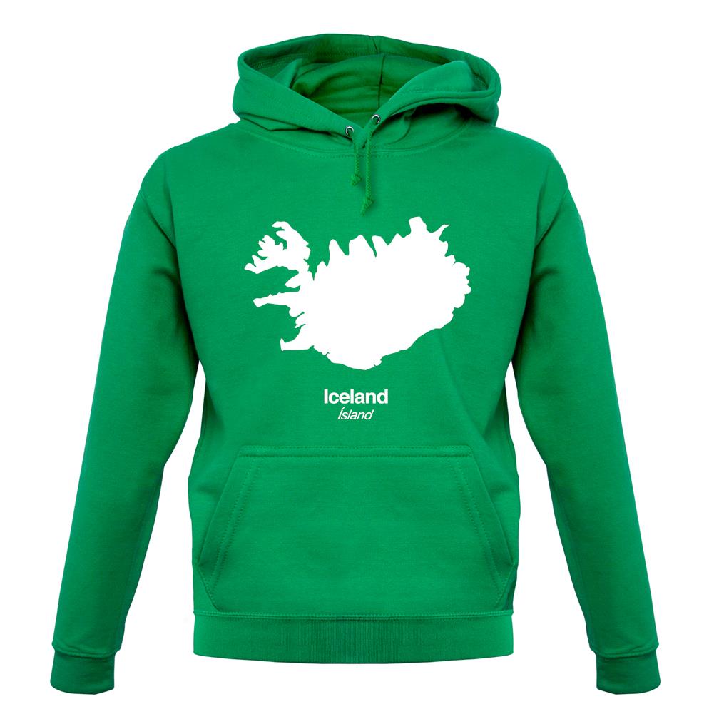 Iceland Silhouette unisex hoodie Iceland Silhouette unisex hoodie