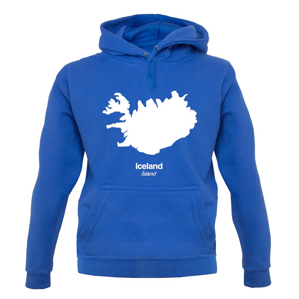Iceland Silhouette unisex hoodie Iceland Silhouette unisex hoodie