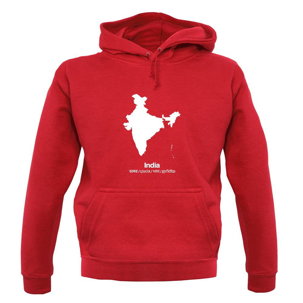 India Silhouette unisex hoodie India Silhouette unisex hoodie