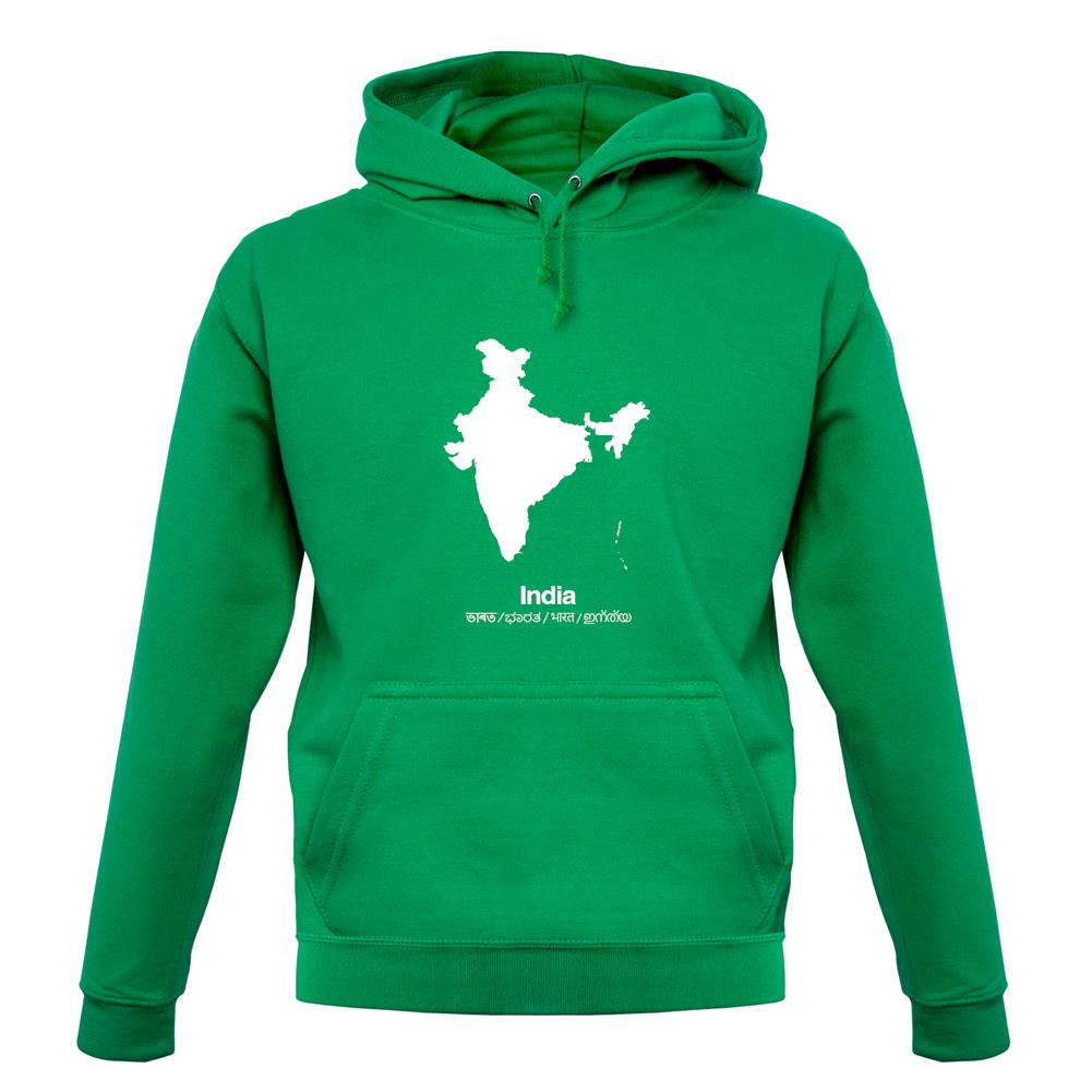 India Silhouette unisex hoodie India Silhouette unisex hoodie