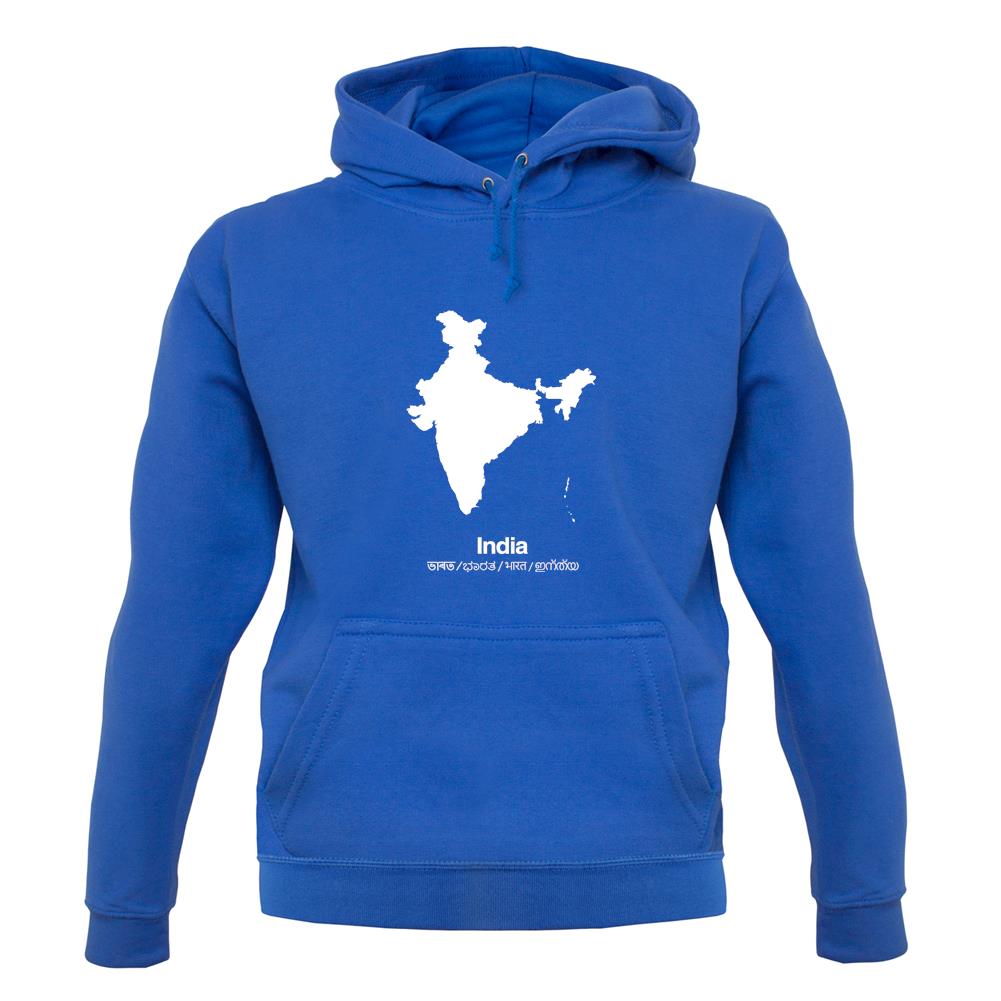 India Silhouette unisex hoodie India Silhouette unisex hoodie