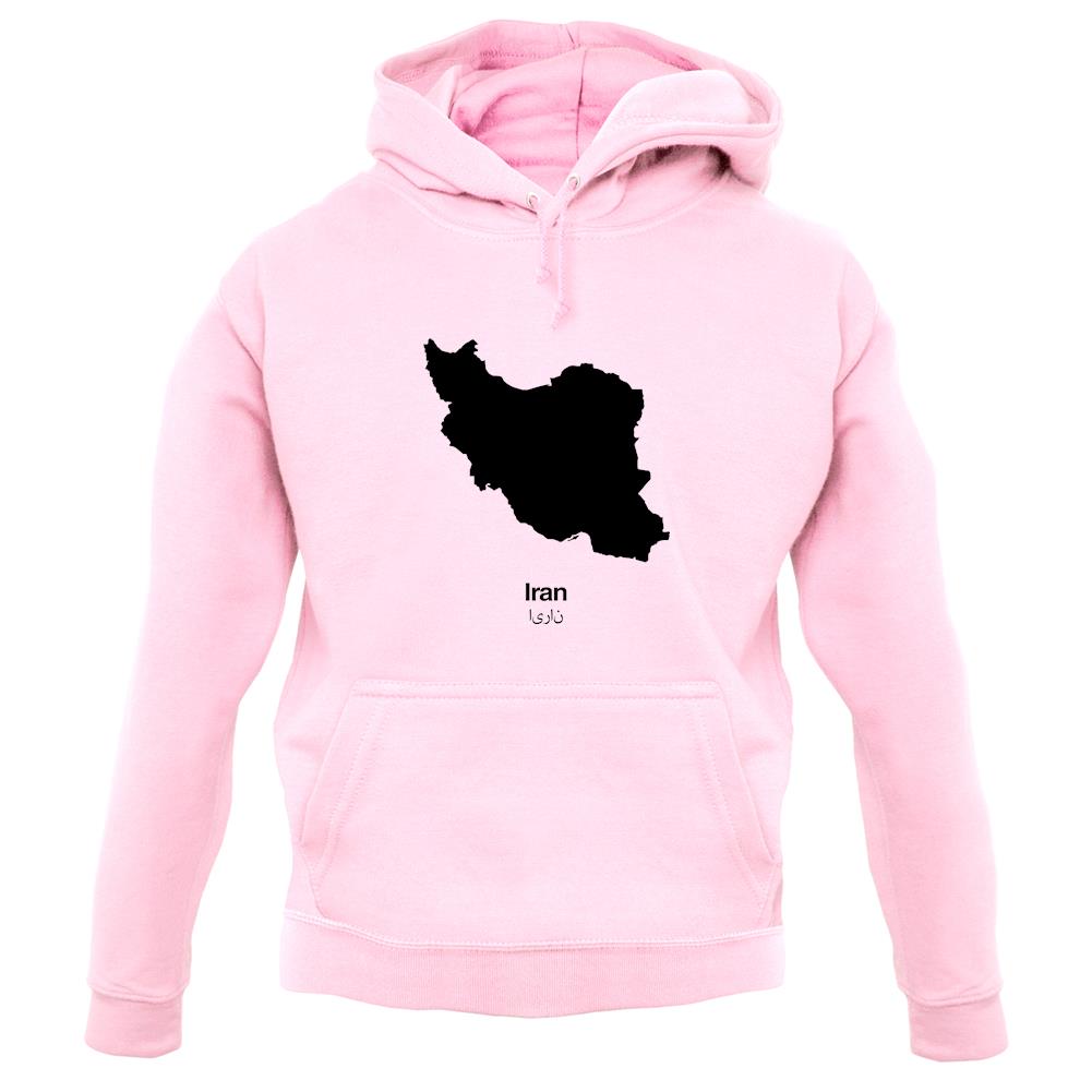 Iran Silhouette unisex hoodie Iran Silhouette unisex hoodie