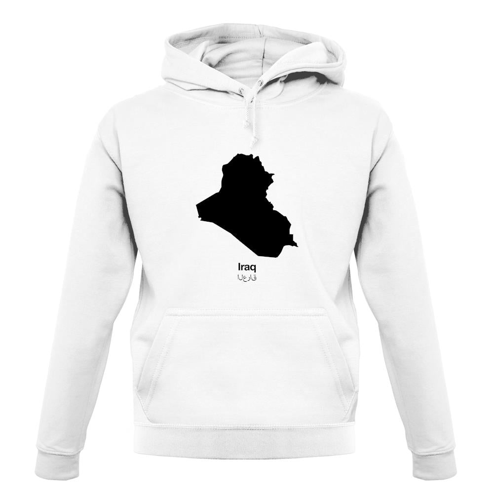 Iraq Silhouette unisex hoodie Iraq Silhouette unisex hoodie