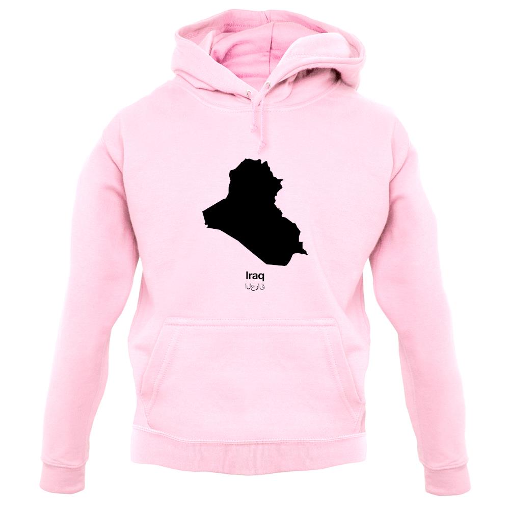 Iraq Silhouette unisex hoodie Iraq Silhouette unisex hoodie