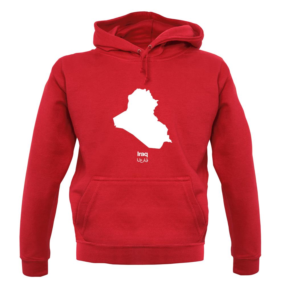 Iraq Silhouette unisex hoodie Iraq Silhouette unisex hoodie