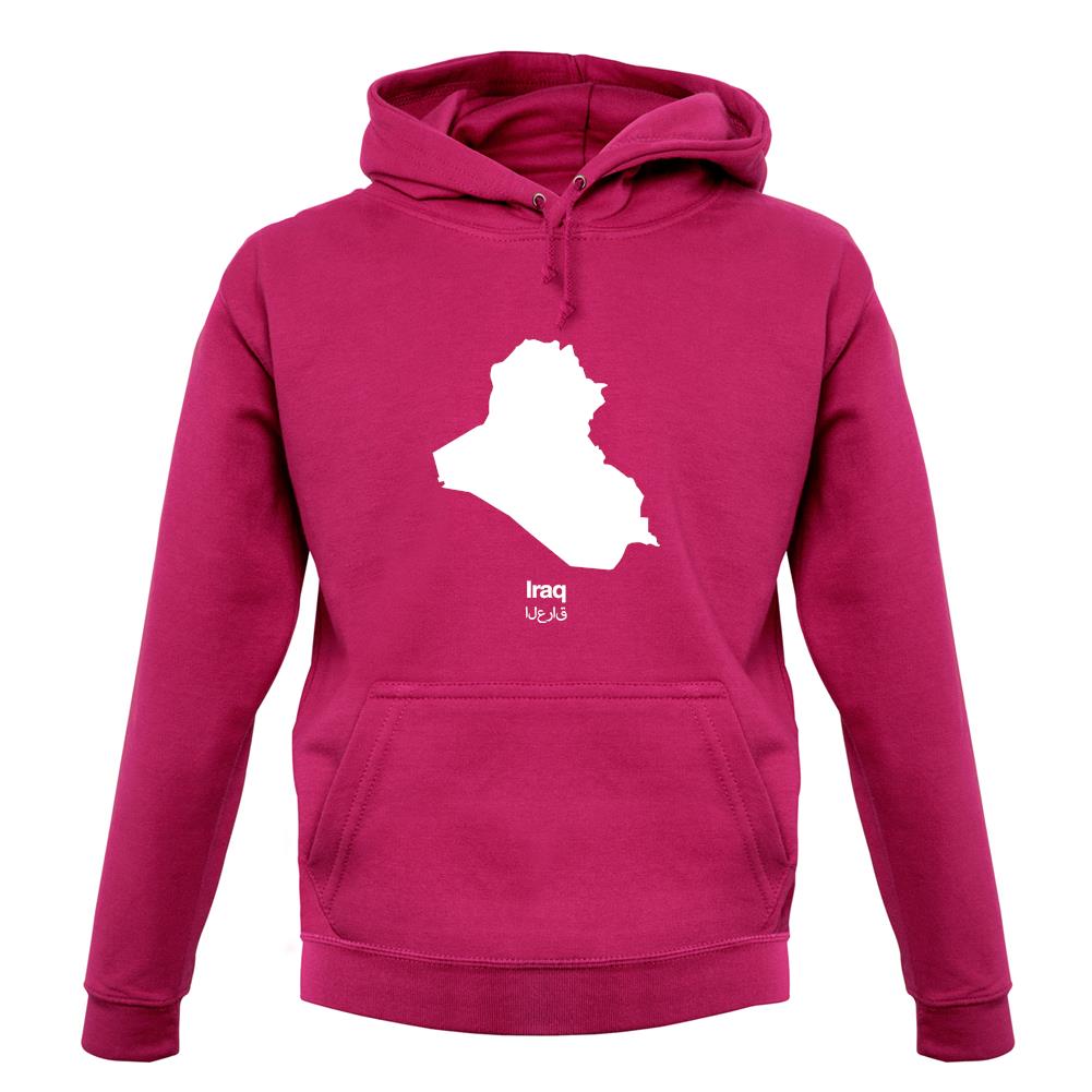 Iraq Silhouette unisex hoodie Iraq Silhouette unisex hoodie