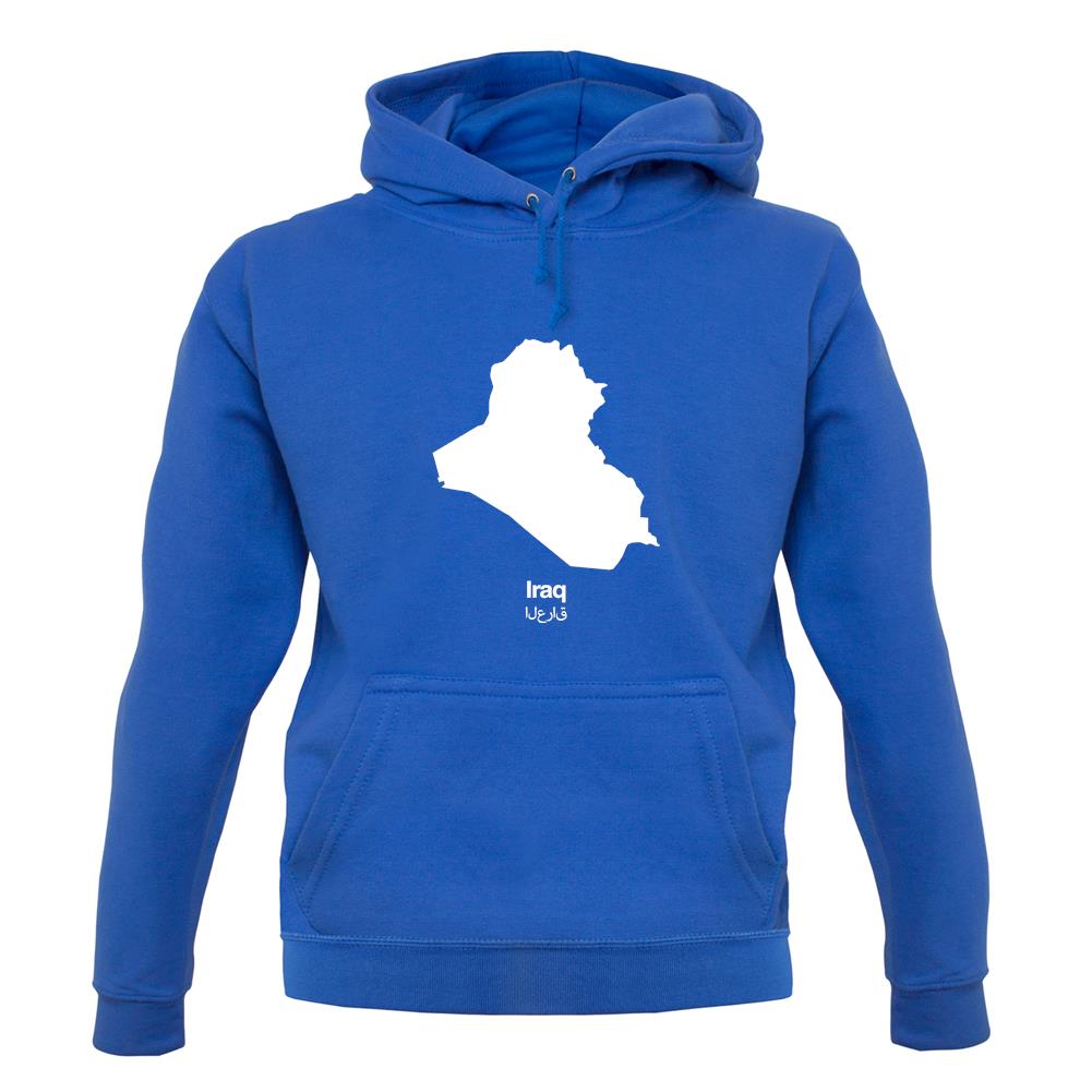 Iraq Silhouette unisex hoodie Iraq Silhouette unisex hoodie