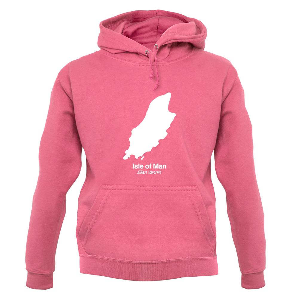Isle Of Man Silhouette unisex hoodie Isle Of Man Silhouette unisex hoodie