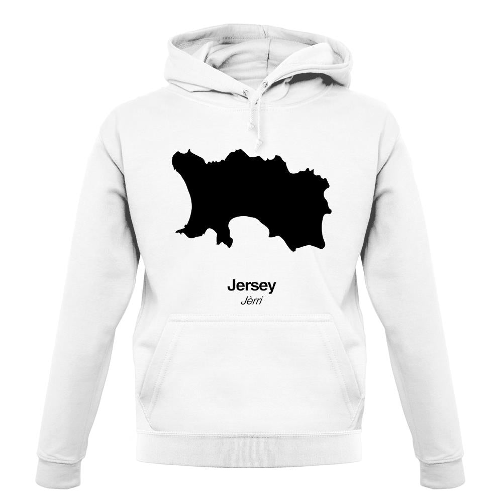 Jersey Silhouette unisex hoodie Jersey Silhouette unisex hoodie