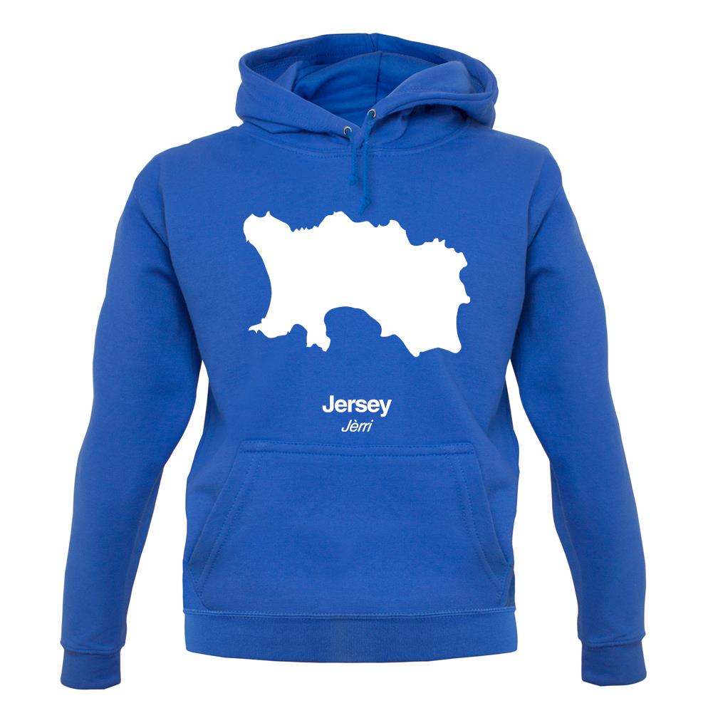 Jersey Silhouette unisex hoodie Jersey Silhouette unisex hoodie