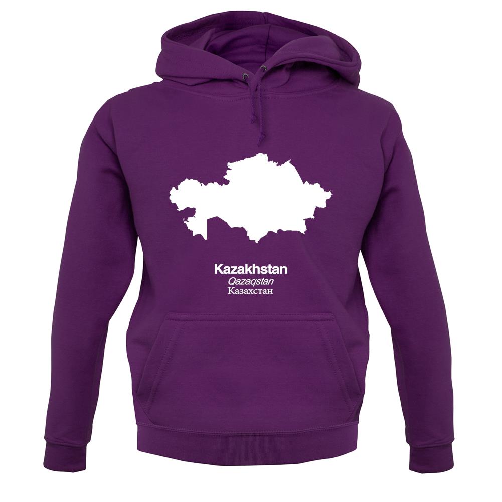 Kazakhstan Silhouette unisex hoodie Kazakhstan Silhouette unisex hoodie