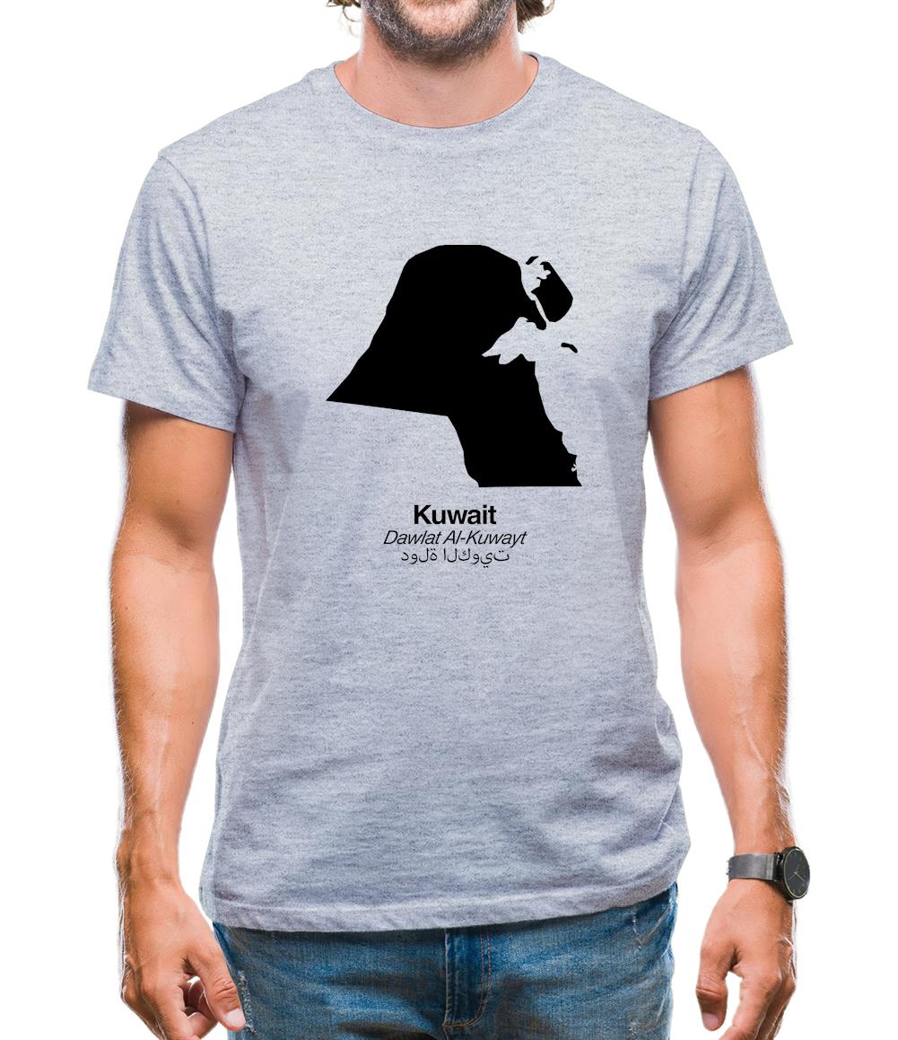 Kuwait Silhouette Mens T-Shirt Kuwait Silhouette Mens T-Shirt