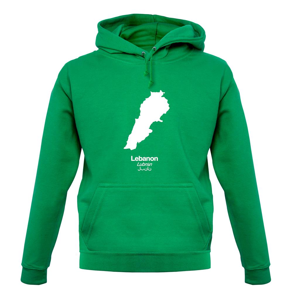 Lebanon Silhouette unisex hoodie Lebanon Silhouette unisex hoodie