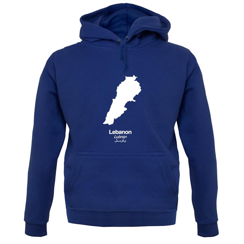 Lebanon Silhouette unisex hoodie Lebanon Silhouette unisex hoodie