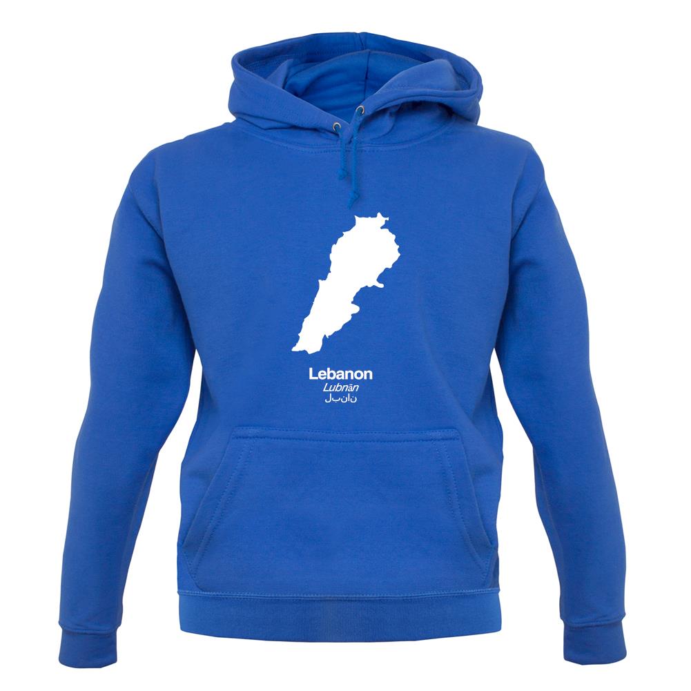 Lebanon Silhouette unisex hoodie Lebanon Silhouette unisex hoodie