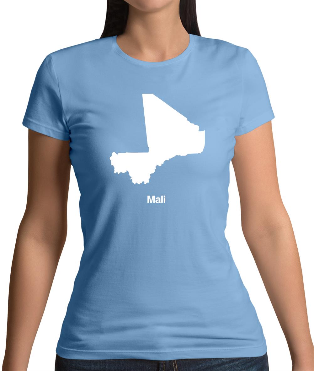Mali Silhouette Womens T-Shirt Mali Silhouette Womens T-Shirt