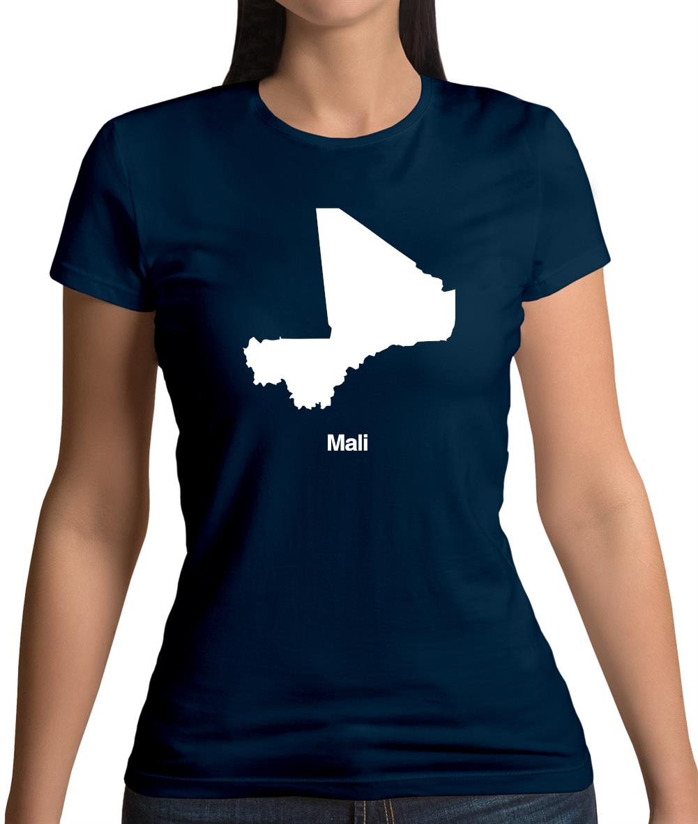 Mali Silhouette Womens T-Shirt Mali Silhouette Womens T-Shirt