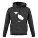 Malta Silhouette unisex hoodie Malta Silhouette unisex hoodie