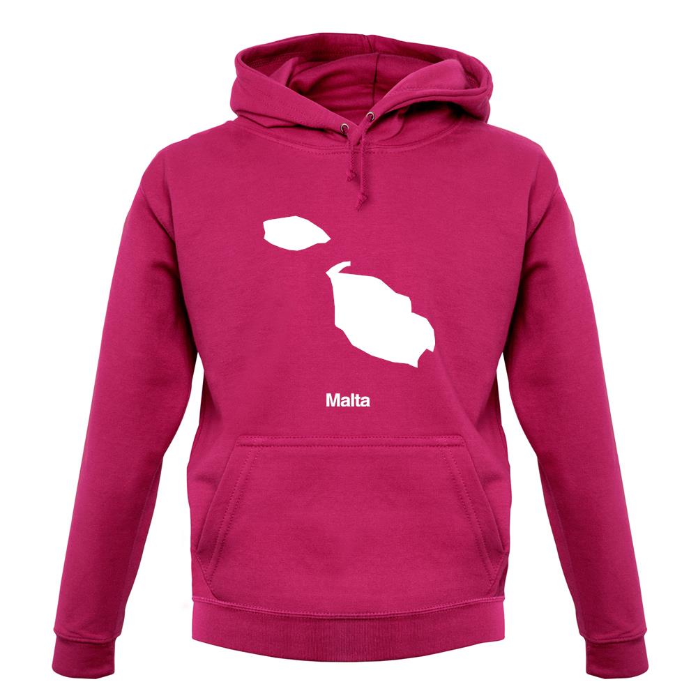 Malta Silhouette unisex hoodie Malta Silhouette unisex hoodie
