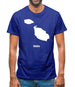 Malta Silhouette Mens T-Shirt Malta Silhouette Mens T-Shirt