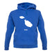 Malta Silhouette unisex hoodie Malta Silhouette unisex hoodie