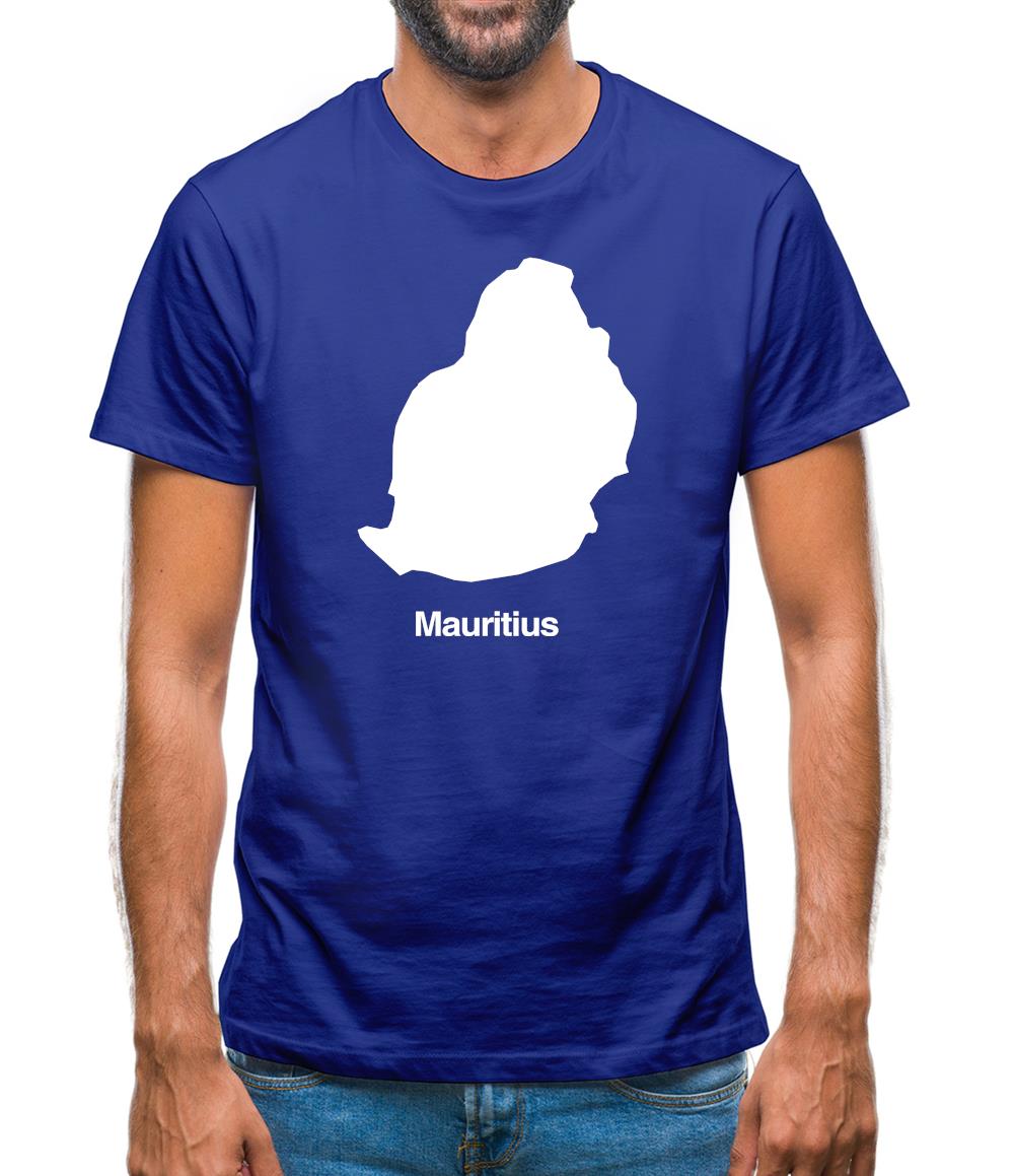 Mauritius Silhouette Mens T-Shirt Mauritius Silhouette Mens T-Shirt