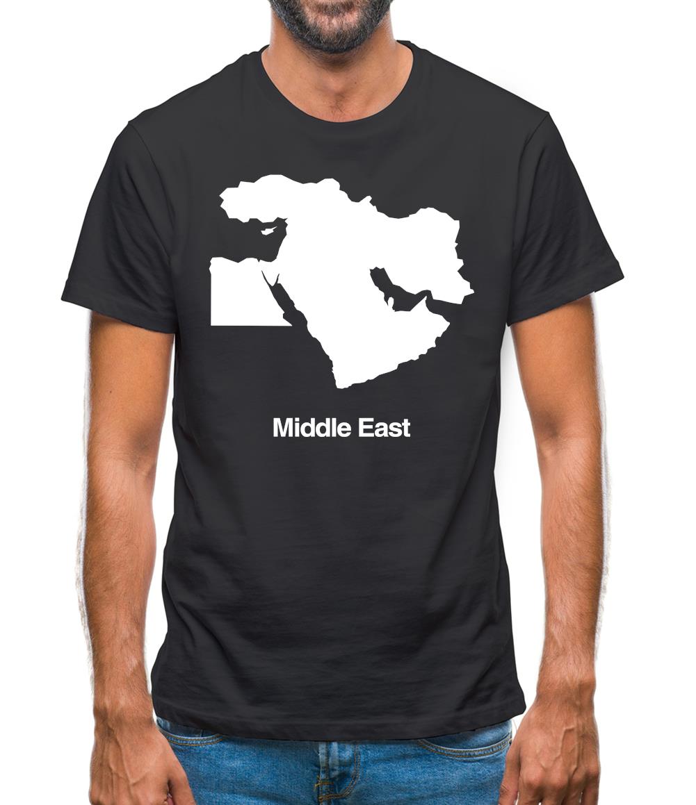 Middle East Silhouette Mens T-Shirt Middle East Silhouette Mens T-Shirt