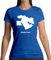Middle East Silhouette Womens T-Shirt Middle East Silhouette Womens T-Shirt