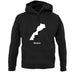 Monaco Silhouette unisex hoodie Monaco Silhouette unisex hoodie