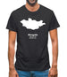 Mongolia Silhouette Mens T-Shirt Mongolia Silhouette Mens T-Shirt