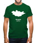 Mongolia Silhouette Mens T-Shirt Mongolia Silhouette Mens T-Shirt