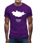Mongolia Silhouette Mens T-Shirt Mongolia Silhouette Mens T-Shirt