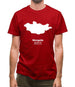 Mongolia Silhouette Mens T-Shirt Mongolia Silhouette Mens T-Shirt