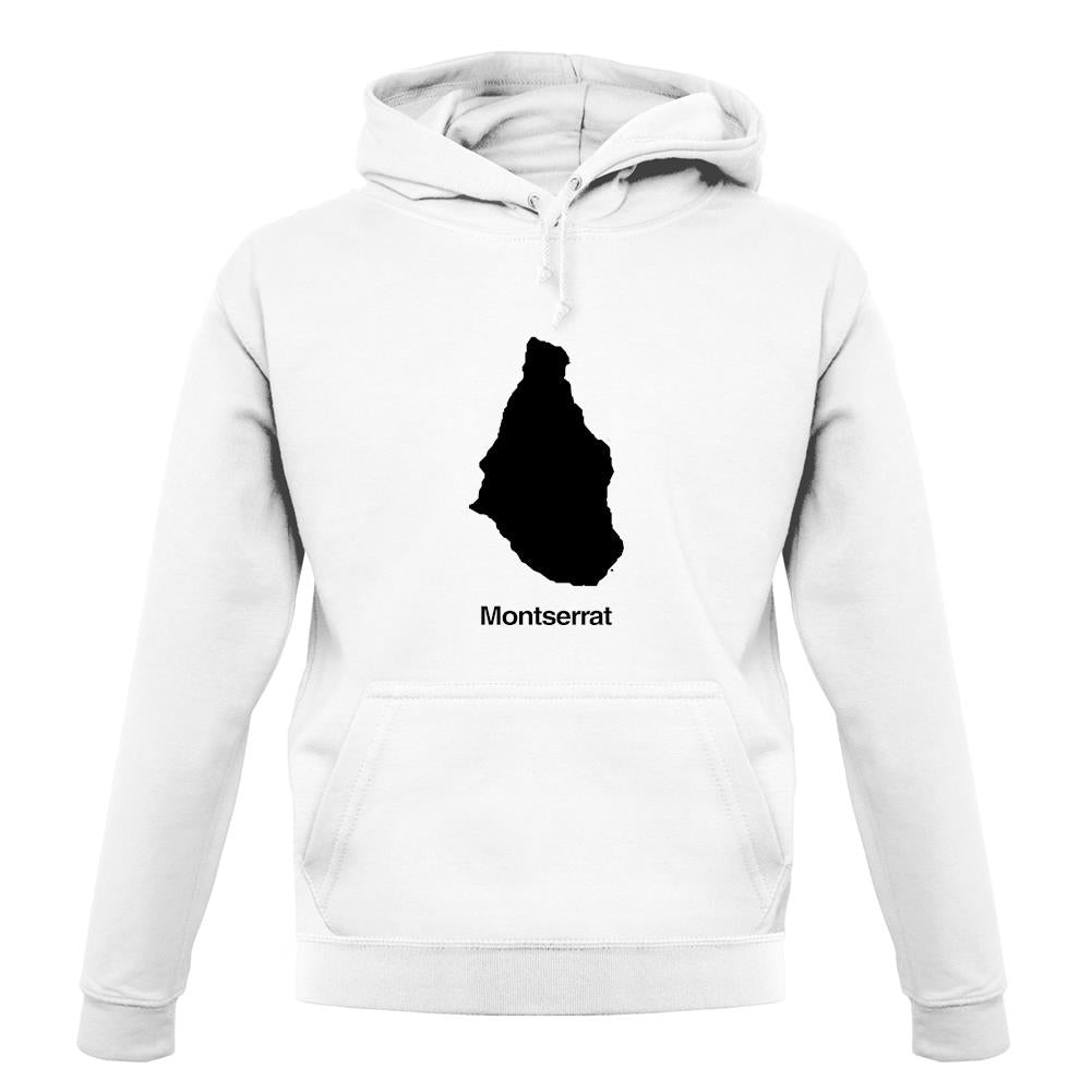 Montserrat Silhouette unisex hoodie Montserrat Silhouette unisex hoodie