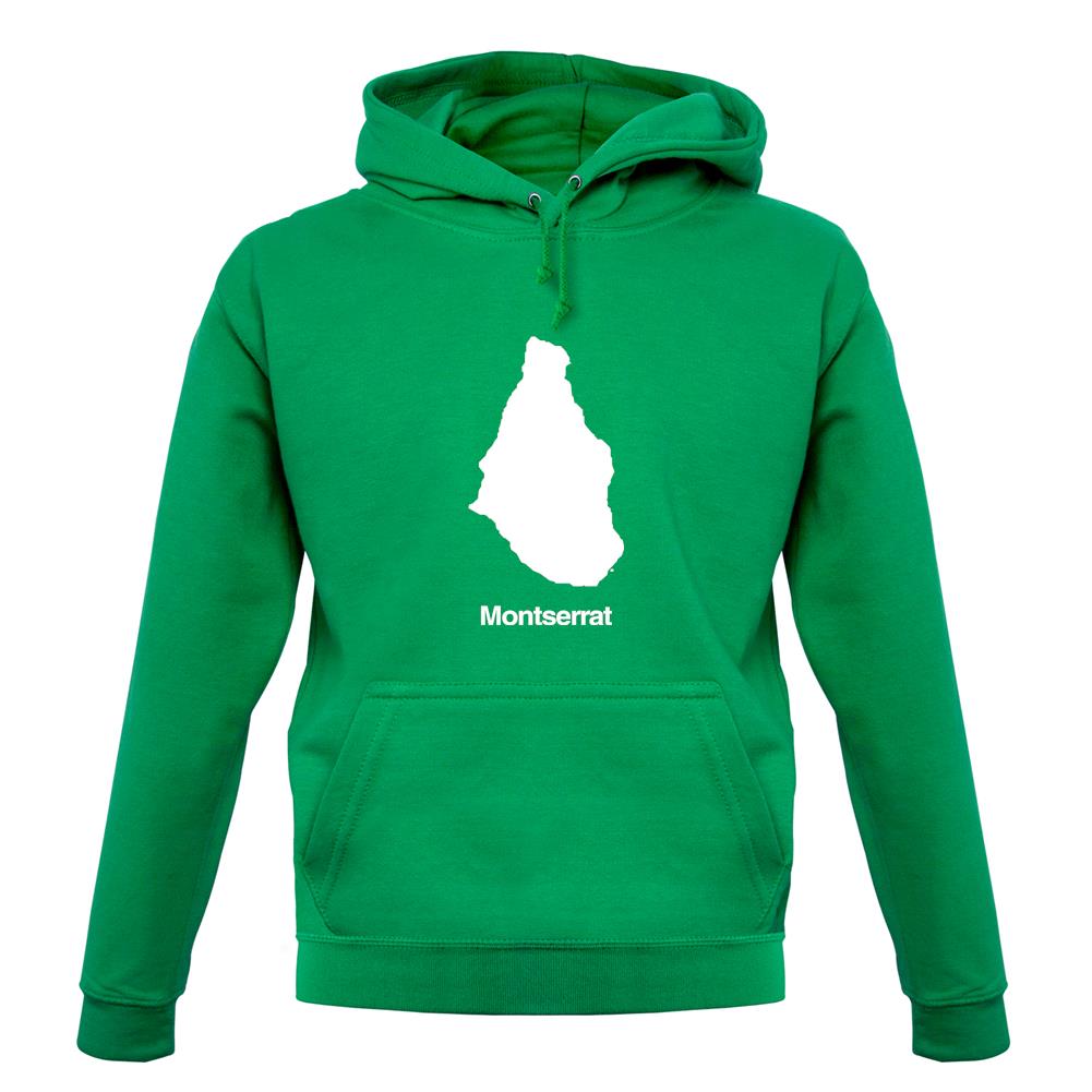 Montserrat Silhouette unisex hoodie Montserrat Silhouette unisex hoodie