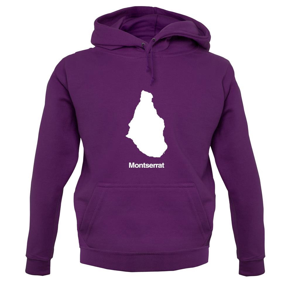 Montserrat Silhouette unisex hoodie Montserrat Silhouette unisex hoodie